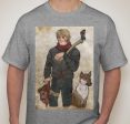 Disney Prince John Smith With Axe And Zombie Head T-shirt | Blasted Rat Hot on Sale