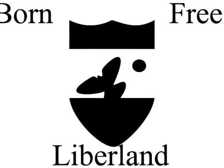 Liberland Born Free Variation | Die Cut Vinyl Sticker Decal | Blasted Rat Hot on Sale