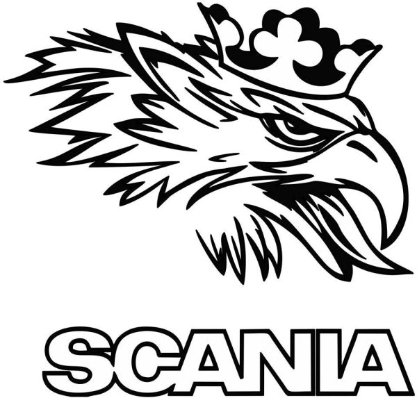 Scania - Die Cut Vinyl Sticker Decal Hot on Sale