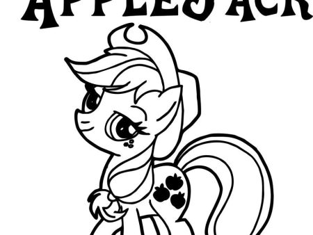 My Little Pony Applejack - Die Cut Vinyl Sticker Decal Online Sale