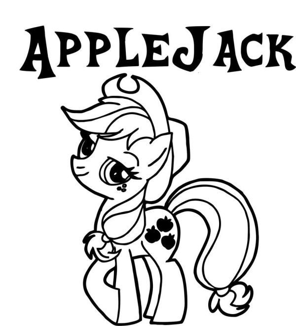 My Little Pony Applejack - Die Cut Vinyl Sticker Decal Online Sale