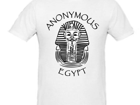 Anonymous Egypt Pharaoh T-Shirt | Black Image | Blasted Rat For Sale