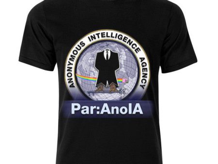 Par:AnoIA Anonymous Intelligence Agency T-shirt | Blasted Rat Online