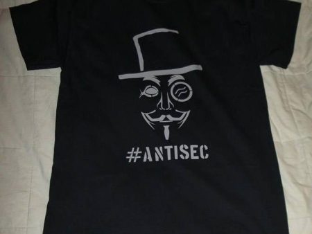 Anonymous #AntiSec Sir T-Shirt | Blasted Rat Fashion