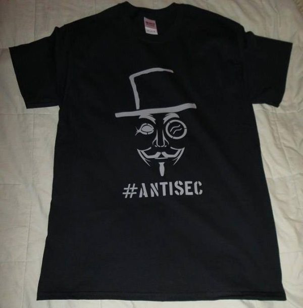 Anonymous #AntiSec Sir T-Shirt | Blasted Rat Fashion