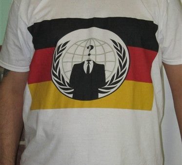 Anonymous Germany T-Shirt | Blasted Rat Fashion