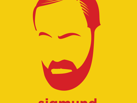 Sigmund Freud - Die Cut Vinyl Sticker Decal For Sale