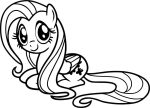 My Little Pony Fluttershy - Die Cut Vinyl Sticker Decal For Cheap