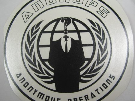 AnonOps Anonymous Operations | Die Cut Vinyl Sticker Decal | Blasted Rat For Sale