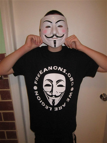 Anonymous FreeAnons.org | We Are Legion T-shirt | Blasted Rat Sale