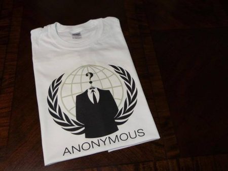 Anonymous Crest T-shirt Online Sale