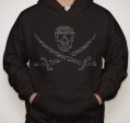 Anonymous Ascii Pirate Hoodie | Blasted Rat Online Sale