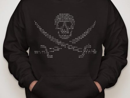 Anonymous Ascii Pirate Hoodie | Blasted Rat Online Sale