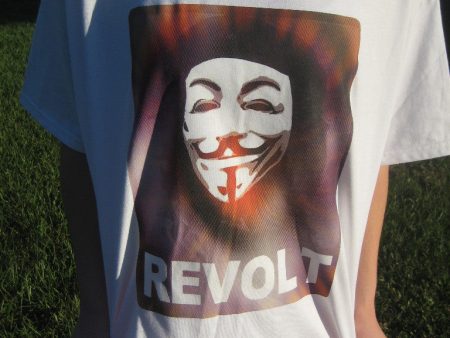 Anonymous Che Guevara Revolt T-Shirt | Blasted Rat Hot on Sale