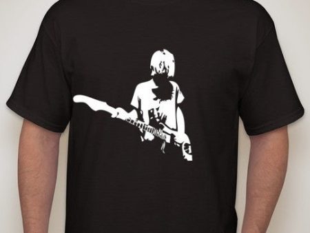 Nirvana Kurt Cobain with Guitar T-shirt | Blasted Rat Supply