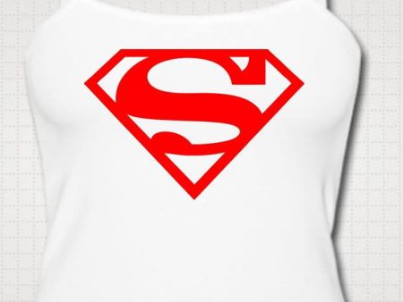 Superman Logo Women s Singlet Discount