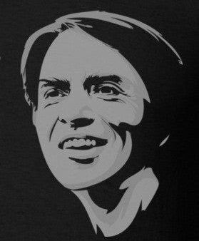 Carl Sagan - Die Cut Vinyl Sticker Decal on Sale