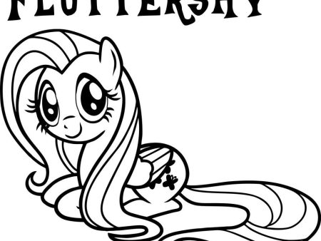 My Little Pony Fluttershy - Die Cut Vinyl Sticker Decal Discount