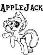 My Little Pony Applejack - Die Cut Vinyl Sticker Decal For Sale