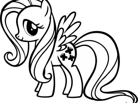 My Little Pony Fluttershy - Die Cut Vinyl Sticker Decal on Sale