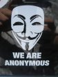 We Are Anonymous Mask | Die Cut Vinyl Sticker Decal | Blasted Rat For Cheap