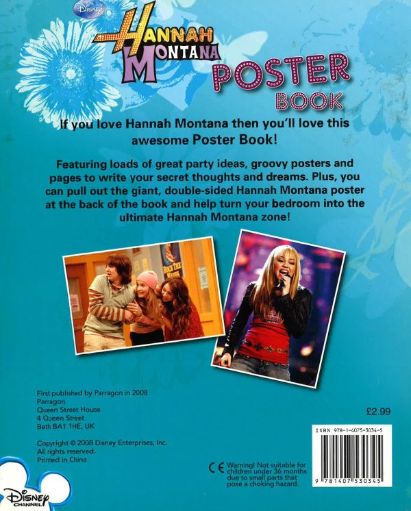 [Bargain corner] Disney  Hannah Montana  Poster Book Online Hot Sale