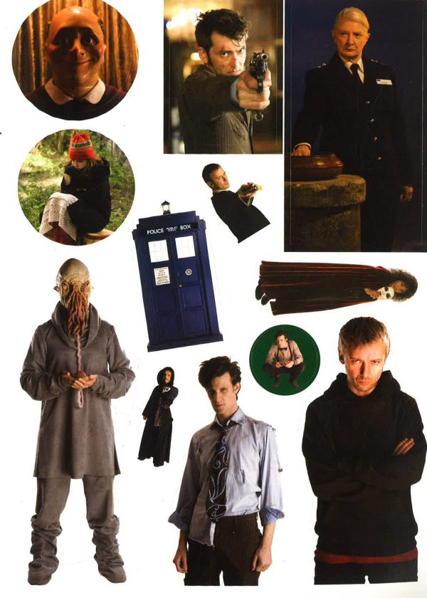 Doctor Who: Eleventh Doctor Regeneration Sticker Guide For Cheap