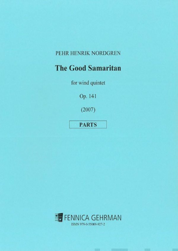 Good Samaritan Op. 141  for wind quintet - Parts, The Online Sale