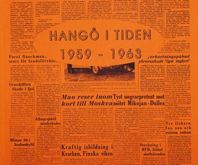 Hangö i tiden 1959-1963 Hot on Sale