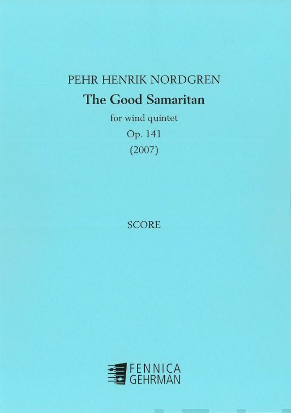 Good Samaritan Op. 141  for wind quintet - Score, The Online Sale