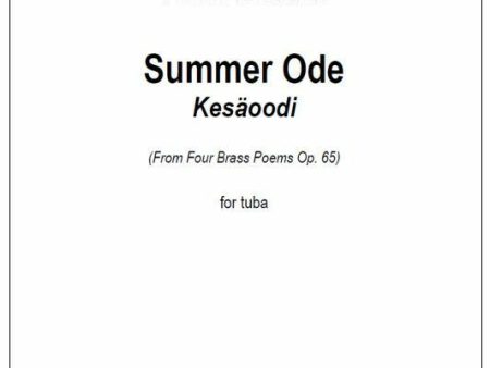 Summer Ode (Kesäoodi) for tuba Online