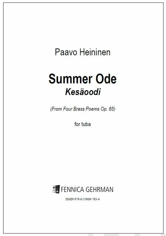 Summer Ode (Kesäoodi) for tuba Online